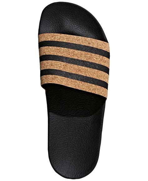 adilette cork sandals.